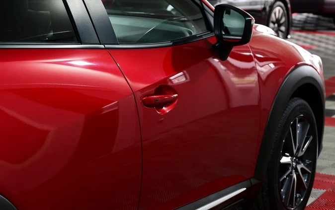 Mazda CX-3 cena 76700 przebieg: 86000, rok produkcji 2018 z Tykocin małe 667